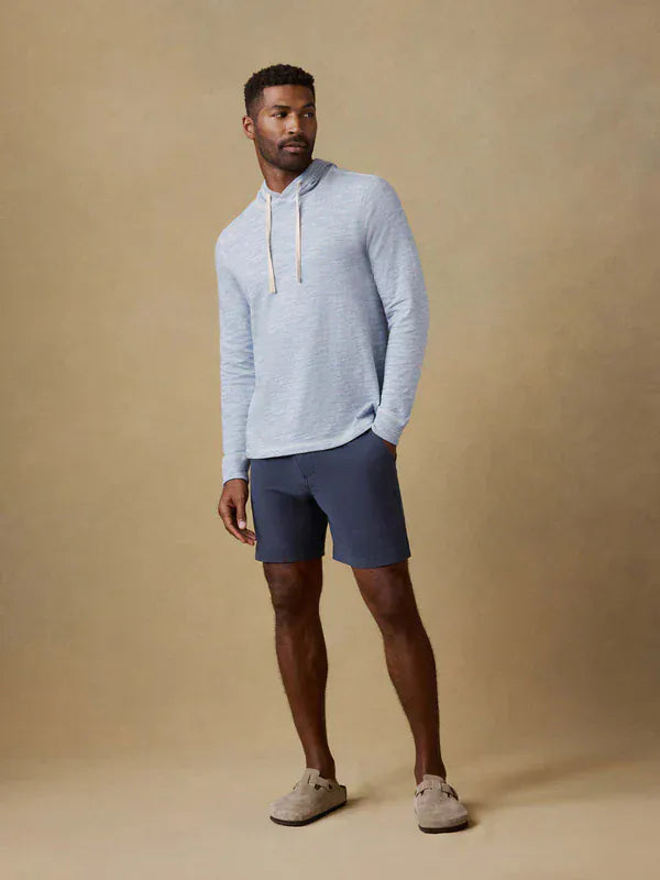 Faherty Shorts All Day Short 2.0 (7") in Blue Nights