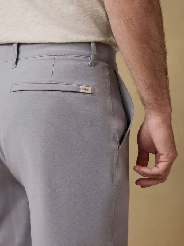 Faherty Shorts All Day Short 2.0 (7") in Ice Grey