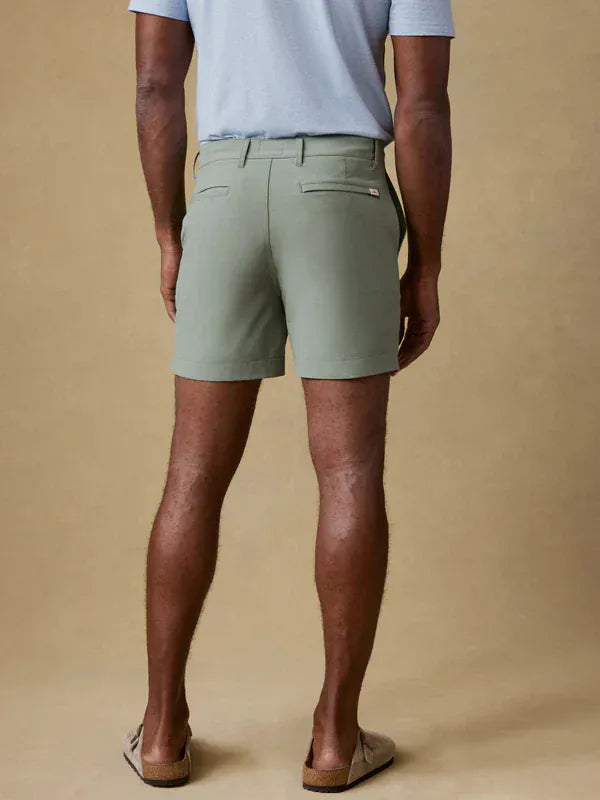 Faherty Shorts All Day Short 2.0 (7") in Trail Olive