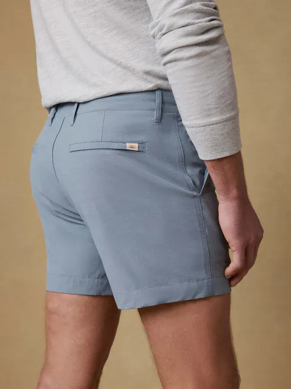 Faherty Shorts All Day™ Short (5") in Deep Marine