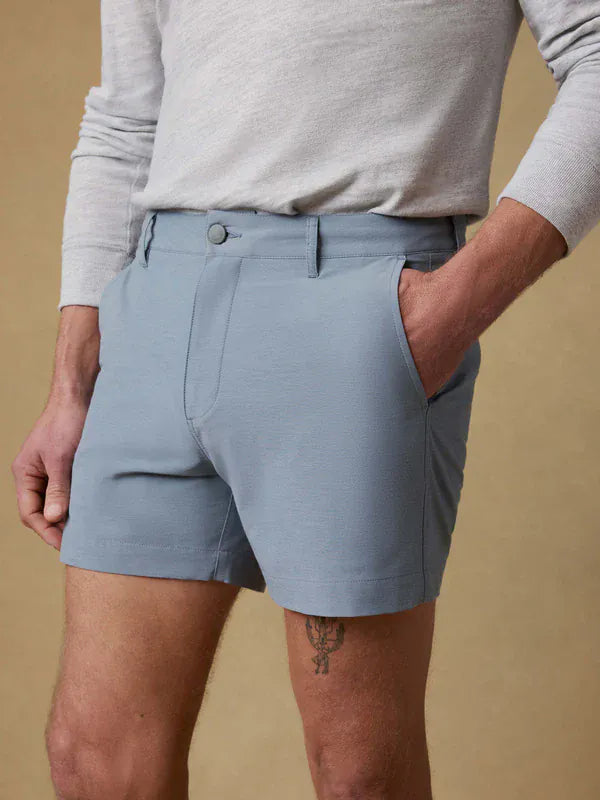 Faherty Shorts All Day™ Short (5") in Deep Marine