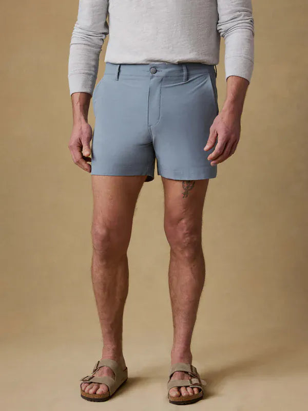 Faherty Shorts All Day™ Short (5") in Deep Marine