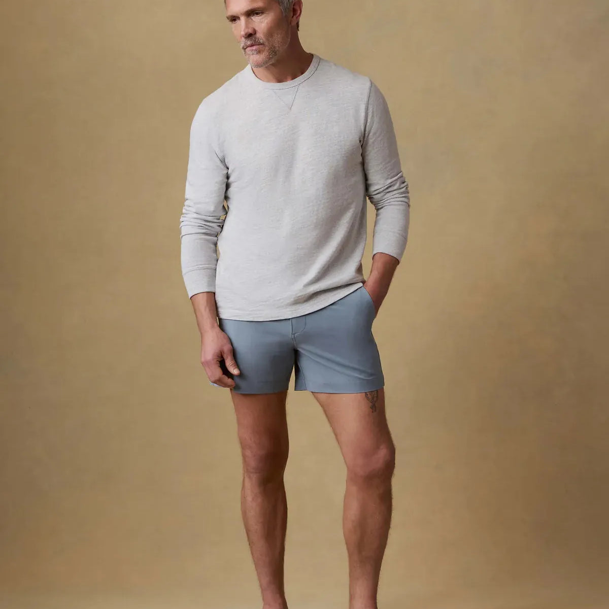 Faherty Shorts All Day™ Short (5") in Deep Marine