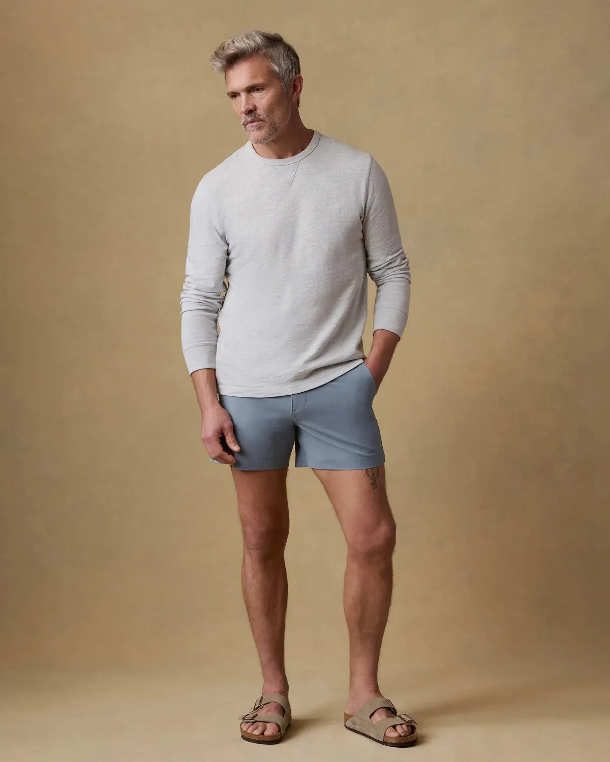 Faherty Shorts All Day™ Short (5") in Deep Marine