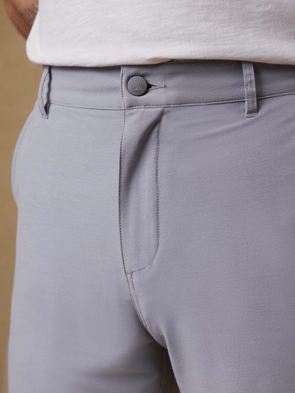 Faherty Shorts All Day™ Short (5") in Ice Grey