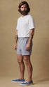 Faherty Shorts All Day™ Short (5") in Ice Grey