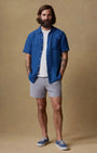 Faherty Shorts All Day™ Short (5") in Ice Grey
