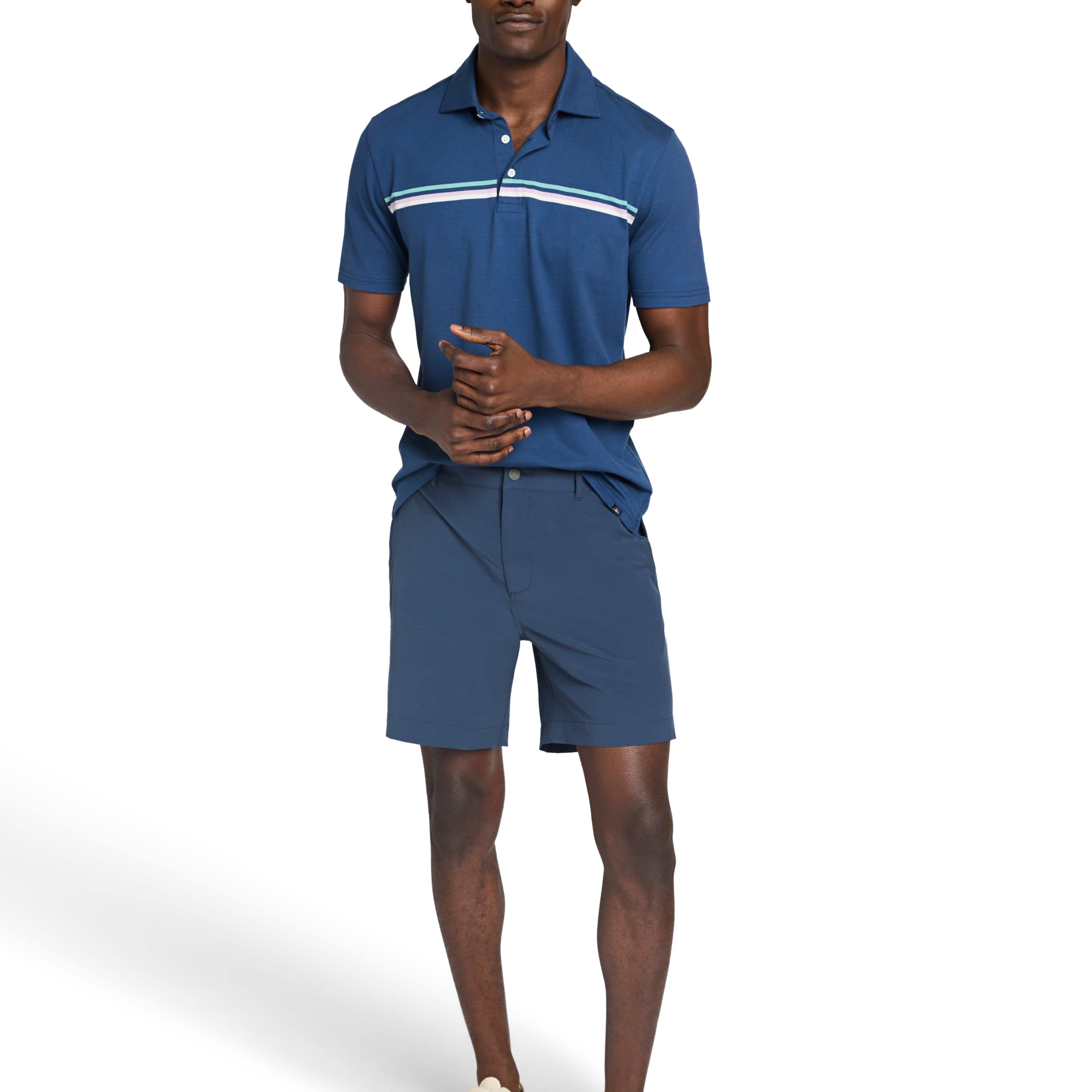 Faherty Shorts All Day™ Shorts 7" - Dark Blue Nights