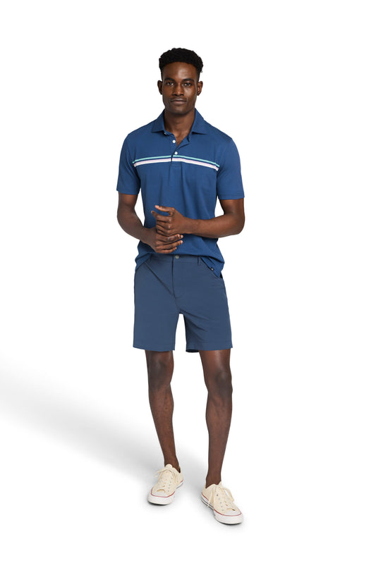 Faherty Shorts All Day™ Shorts 7" - Dark Blue Nights