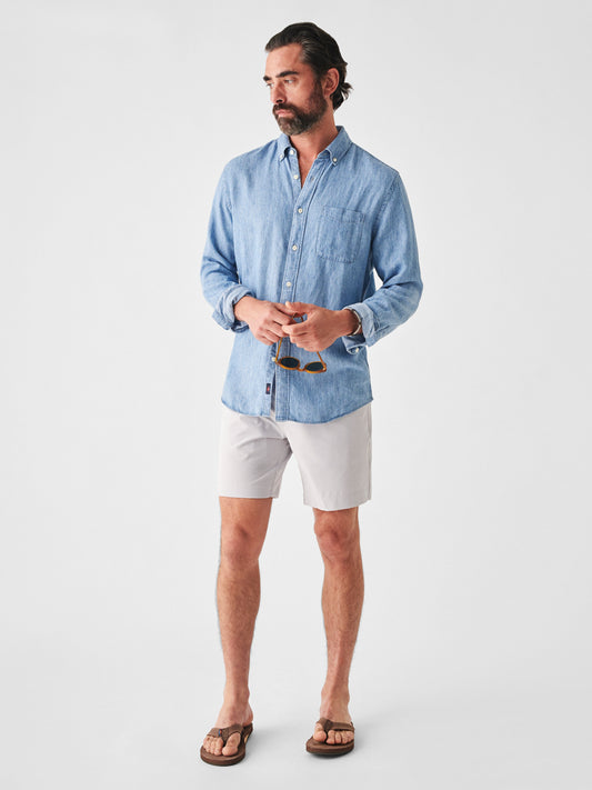 Faherty Shorts All Day™ Shorts 7" - Stone