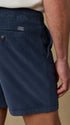Faherty Shorts Essential Corduroy Short in Blue Nights