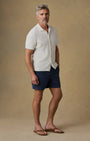 Faherty Shorts Essential Corduroy Short in Blue Nights
