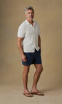 Faherty Shorts Essential Corduroy Short in Blue Nights