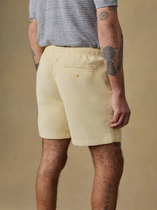 Faherty Shorts Essential Corduroy Short in Faded Sun