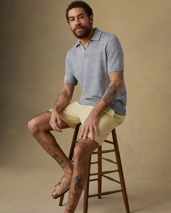 Faherty Shorts Essential Corduroy Short in Faded Sun