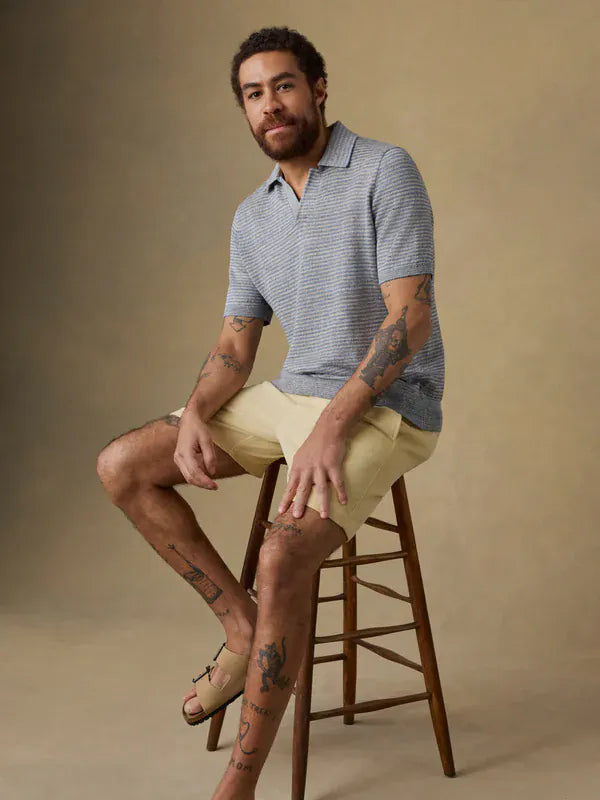 Faherty Shorts Essential Corduroy Short in Faded Sun