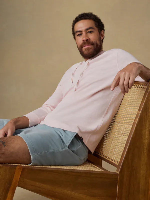 Faherty Shorts Essential Corduroy Short in Hull Teal