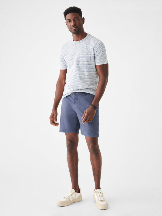 Faherty Shorts Island Life Short 8"- Vintage Navy