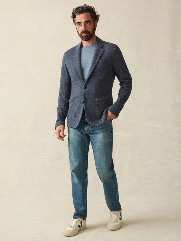 Faherty Sport Coats Inlet Knit Blazer