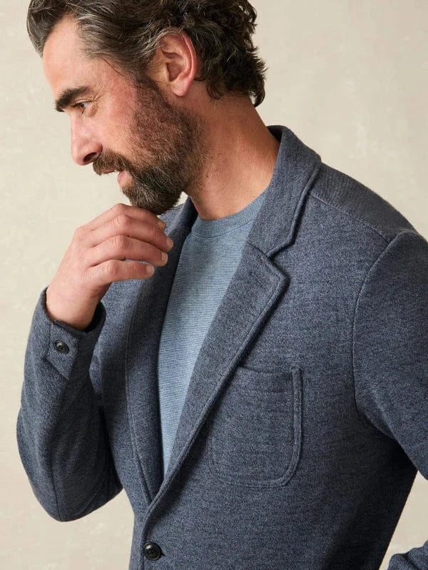 Faherty Sport Coats Inlet Knit Blazer