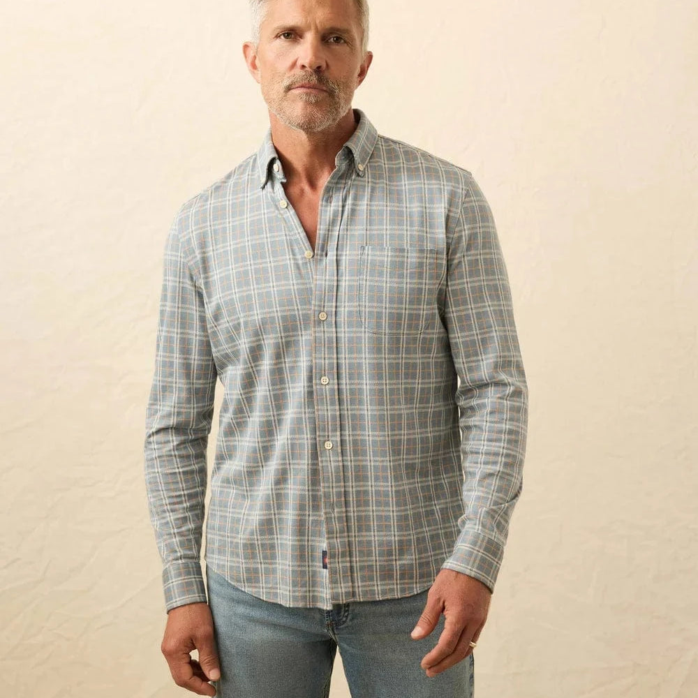 Faherty Sport Shirts Coastline Knit Shirt