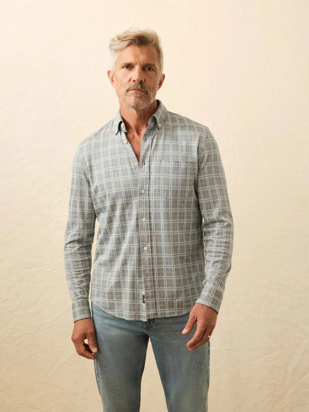 Faherty Sport Shirts Coastline Knit Shirt