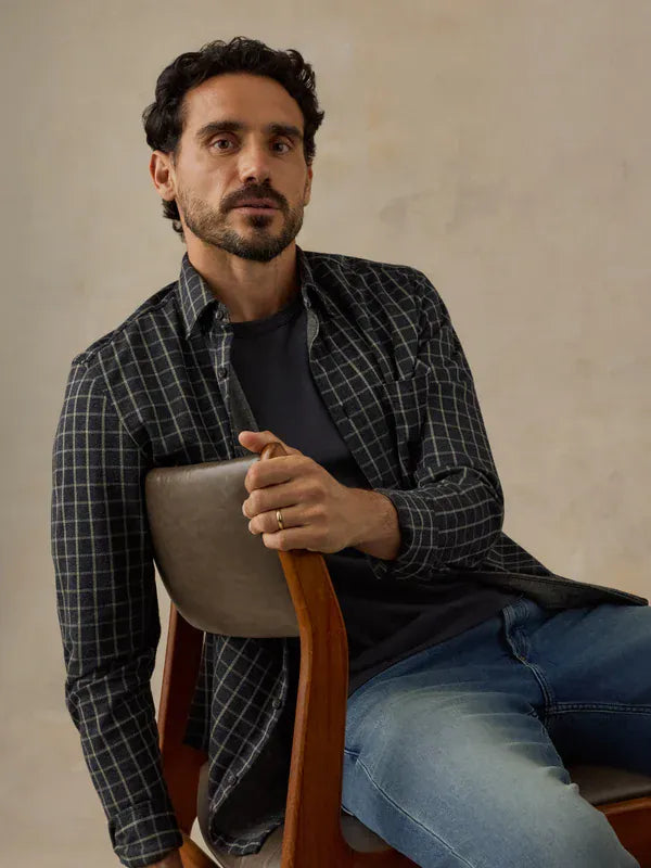 Faherty Sport Shirts Coastline Knit Shirt