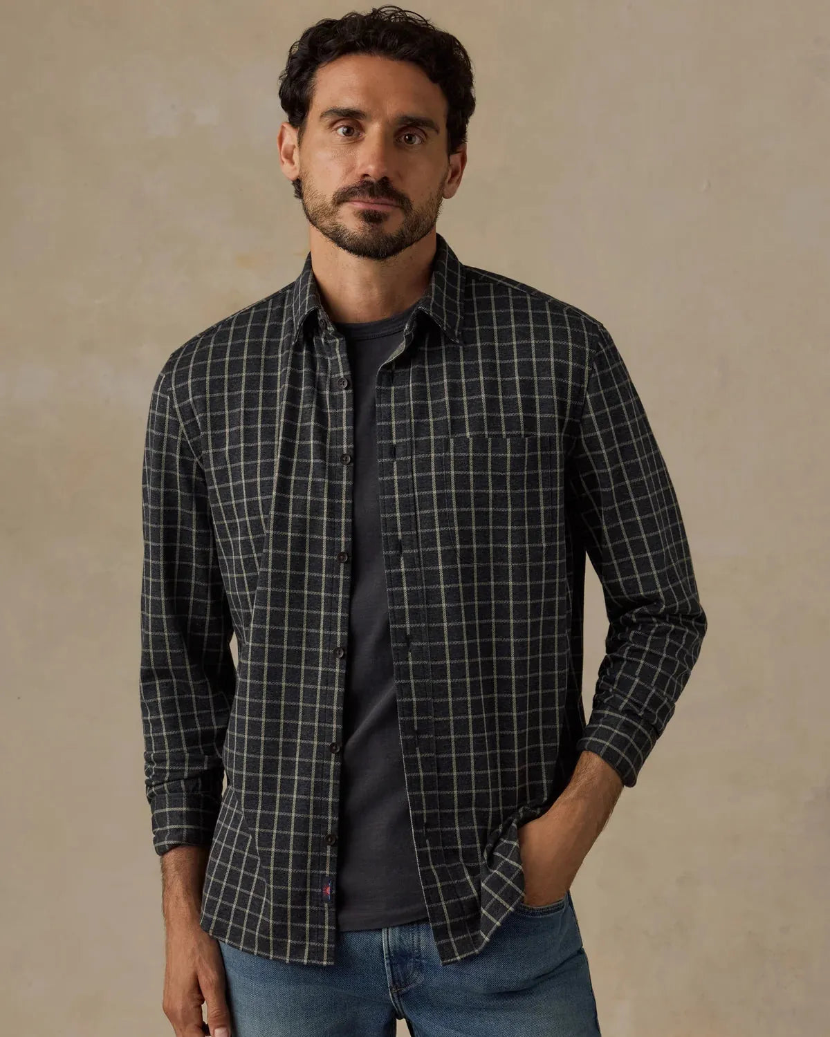 Faherty Sport Shirts Coastline Knit Shirt
