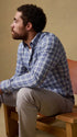Faherty Sport Shirts Movement™ Monterey Shirt in Blue Isle Plaid