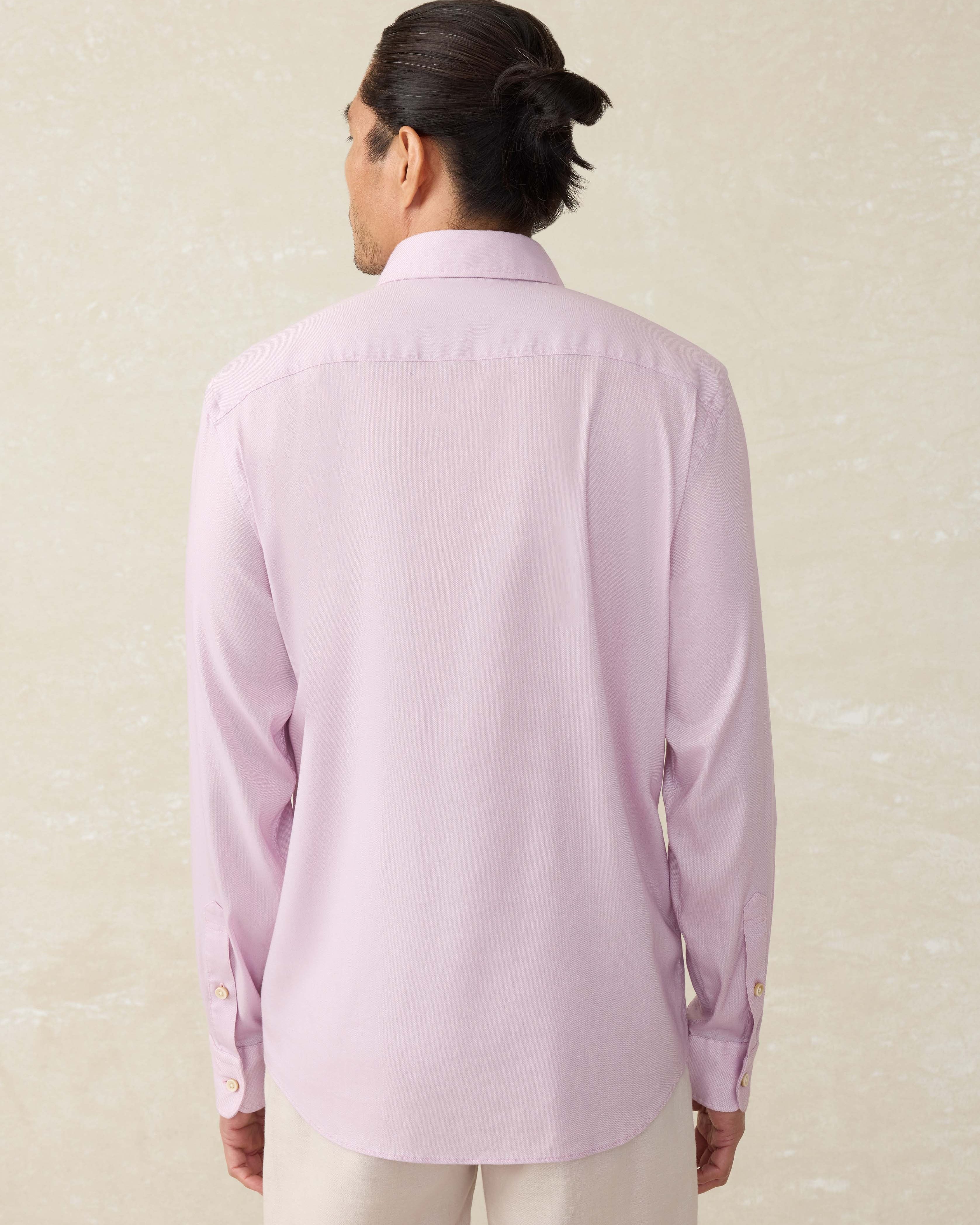 Faherty Sport Shirts Movement Monterey Shirt - Mauve Cliffs