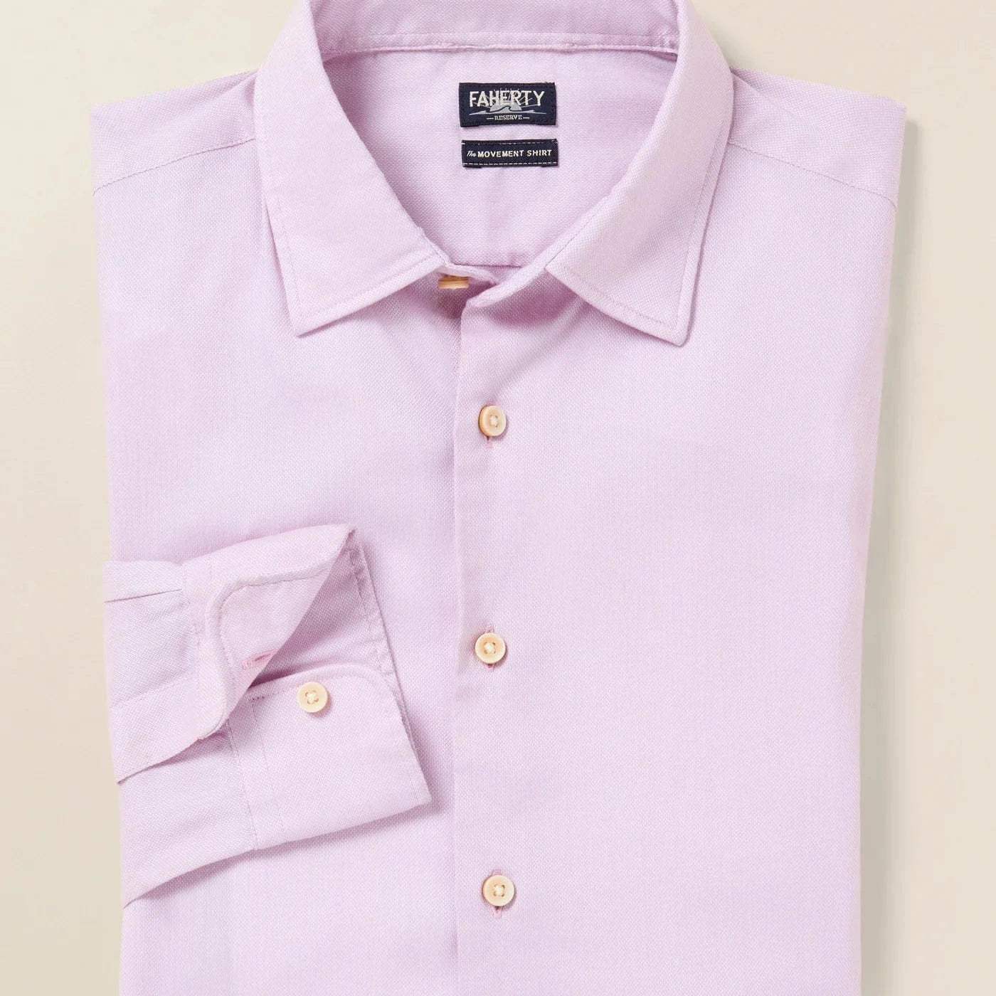 Faherty Sport Shirts Movement Monterey Shirt - Mauve Cliffs