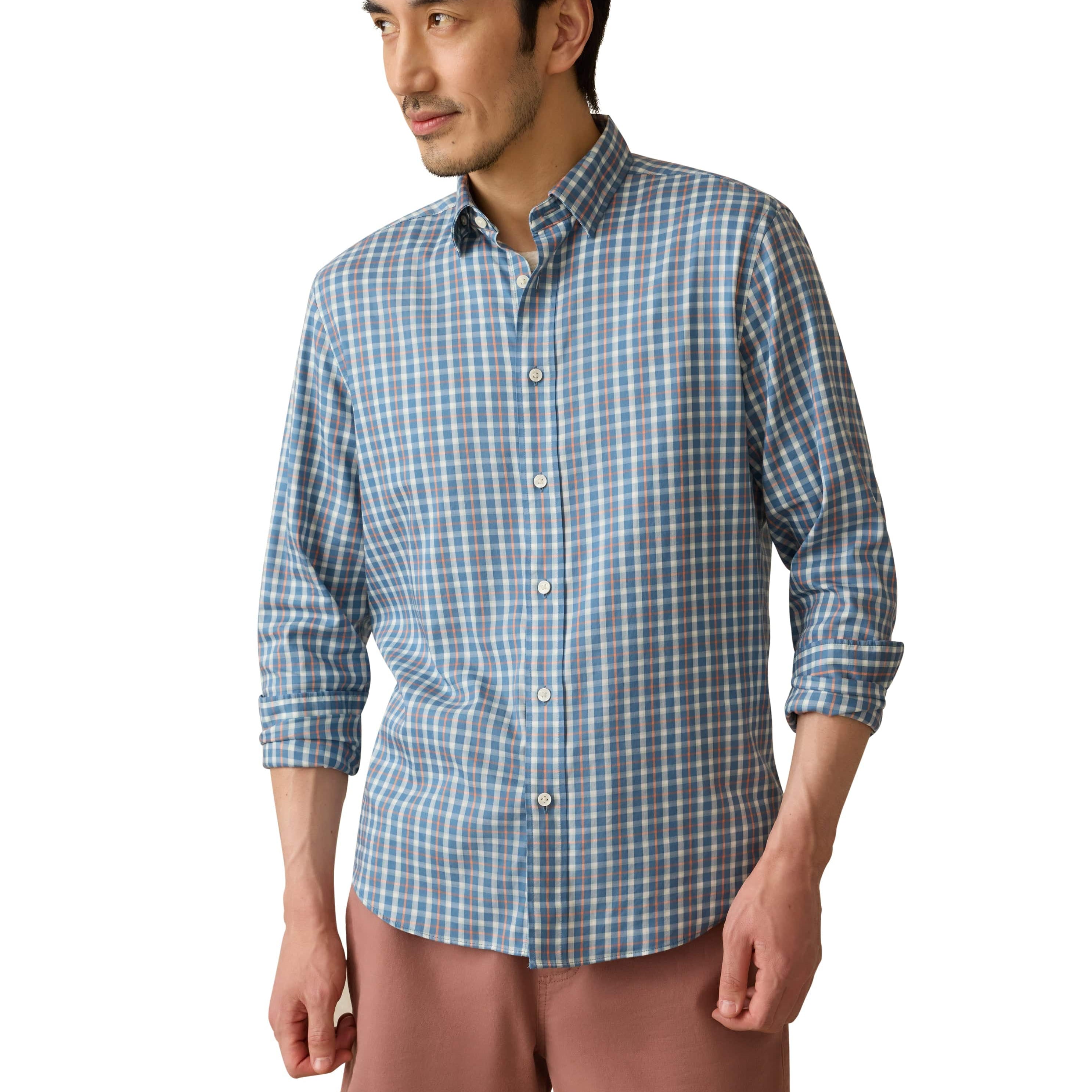 Faherty Sport Shirts Movement Shirt - Bay View Plaid