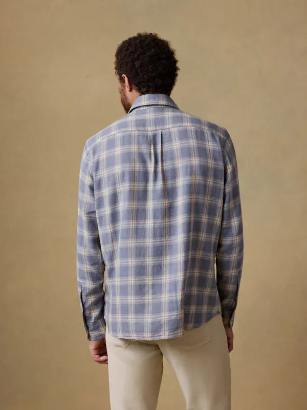 Faherty Sport Shirts Palmetto Shirt in Shore Flint Plaid