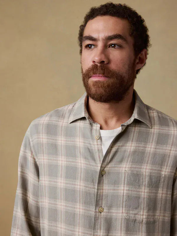 Faherty Sport Shirts Palmetto Shirt in Shore Sage Plaid