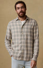 Faherty Sport Shirts Palmetto Shirt in Shore Sage Plaid