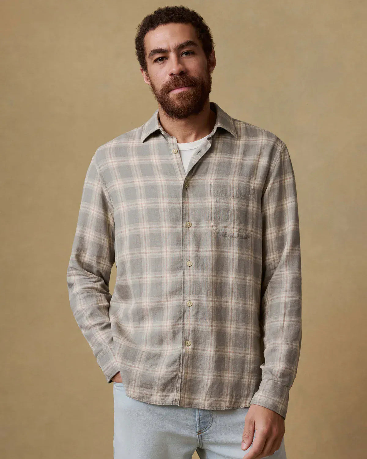 Faherty Sport Shirts Palmetto Shirt in Shore Sage Plaid