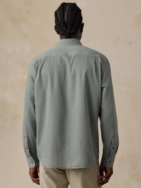 Faherty Sport Shirts Patina Chambray Shirt