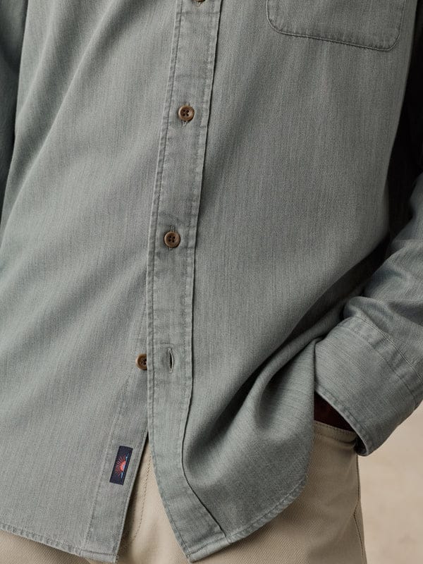 Faherty Sport Shirts Patina Chambray Shirt