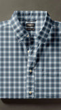 Faherty Sport Shirts The Movement Shirt in Azure Night Plaid