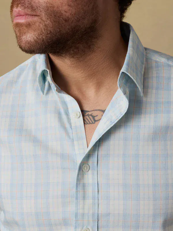 Faherty Sport Shirts The Movement Shirt in Bermuda Shell Plaid
