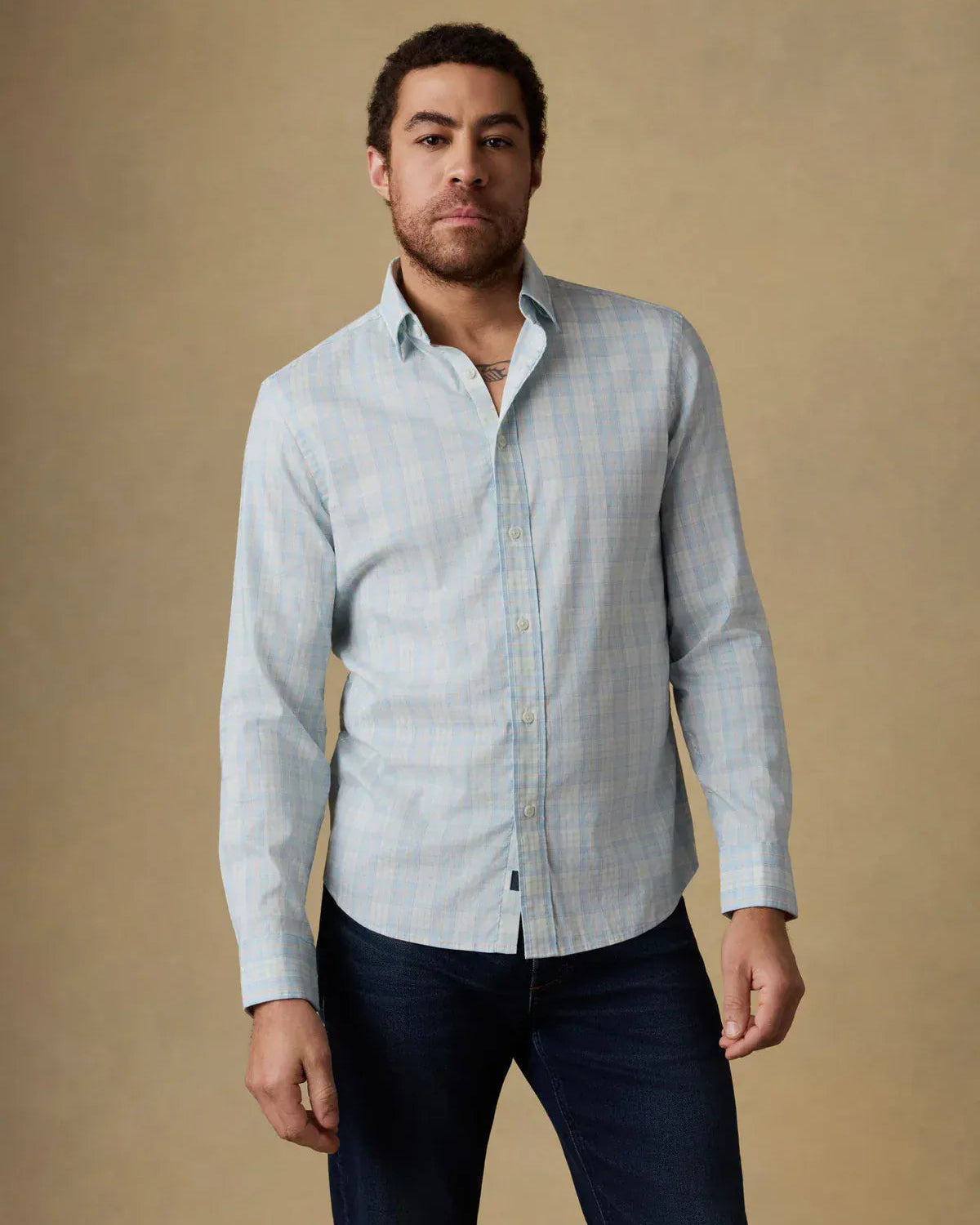 Faherty Sport Shirts The Movement Shirt in Bermuda Shell Plaid