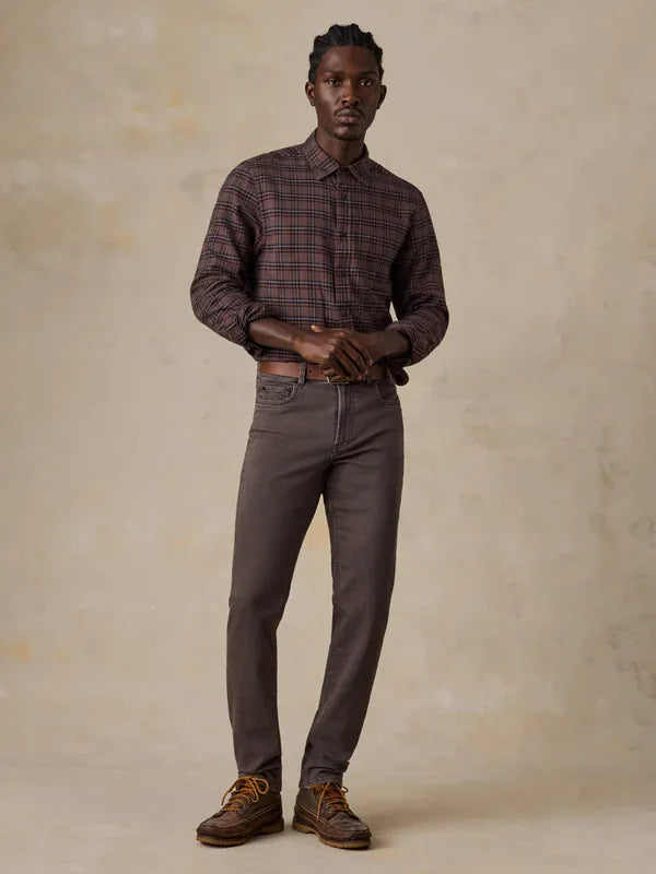 Faherty Sport Shirts Timberline Brushed Twill Shirt
