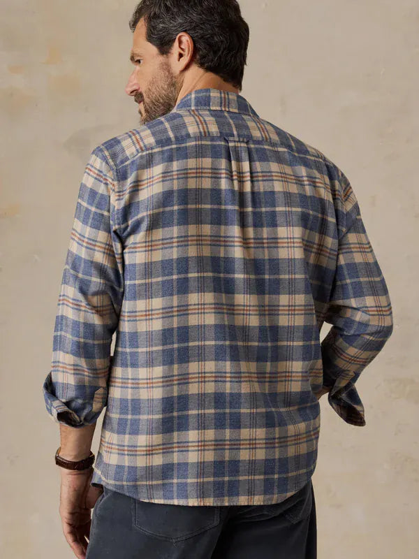 Faherty Sport Shirts Timberline Brushed Twill Shirt
