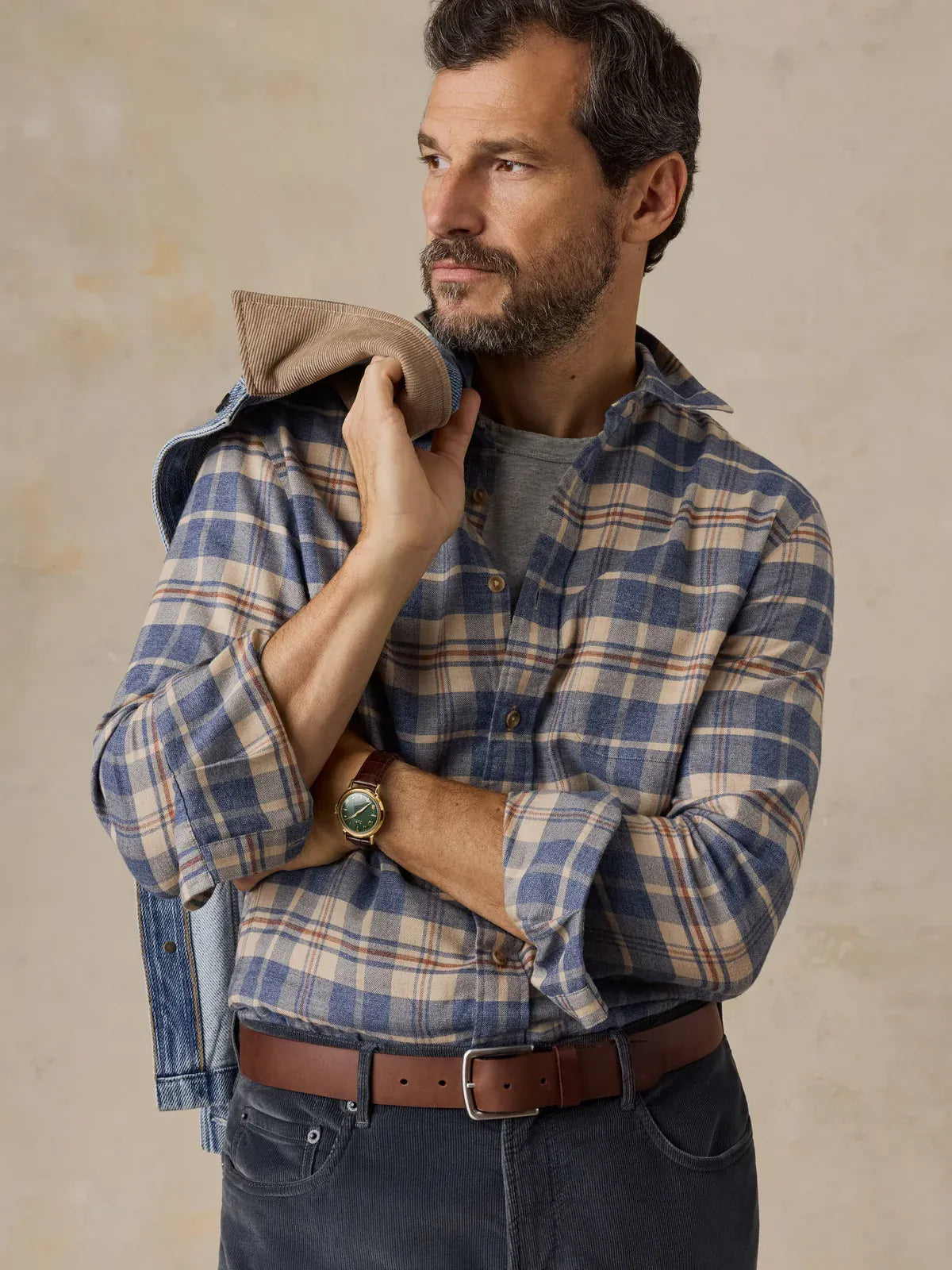 Faherty Sport Shirts Timberline Brushed Twill Shirt