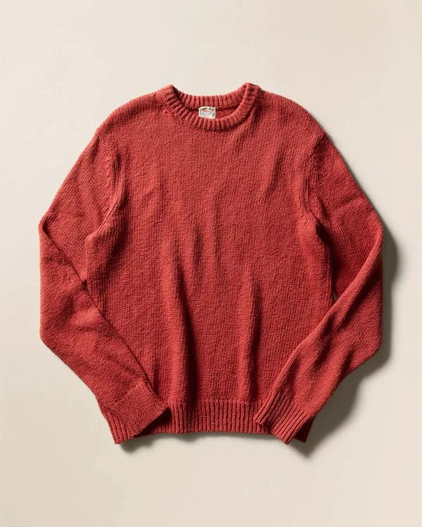 Faherty Sweaters ECLIPSE RED / S Heirloom Crewneck Sweater