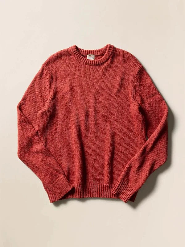 Faherty Sweaters ECLIPSE RED / S Heirloom Crewneck Sweater
