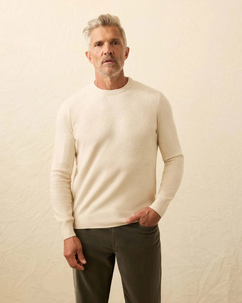 Faherty Sweaters IYF / S Jackson Crew Sweater