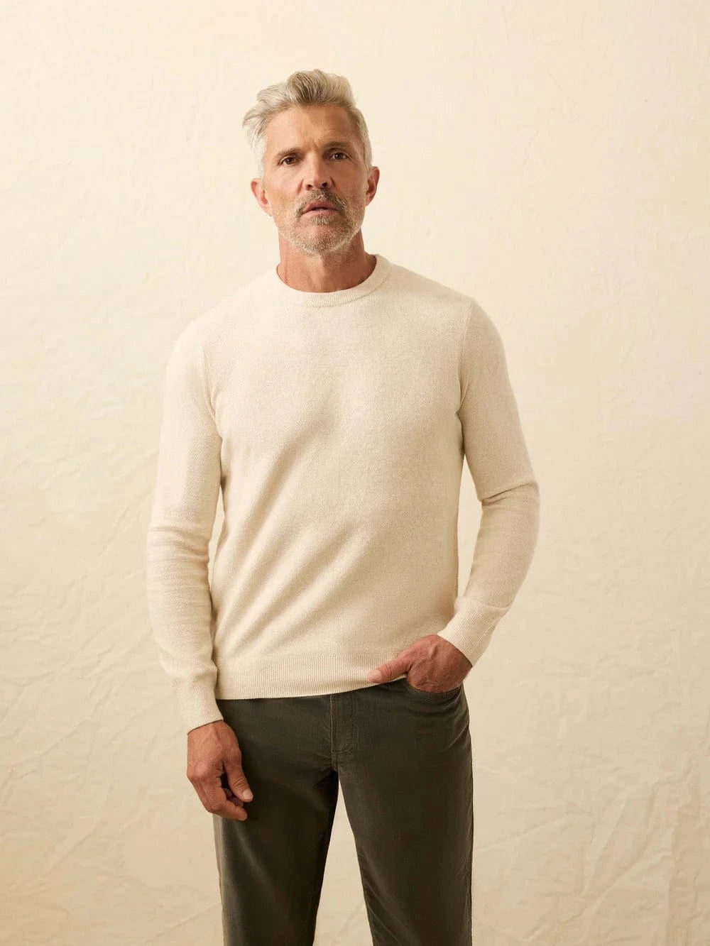 Faherty Sweaters IYF / S Jackson Crew Sweater