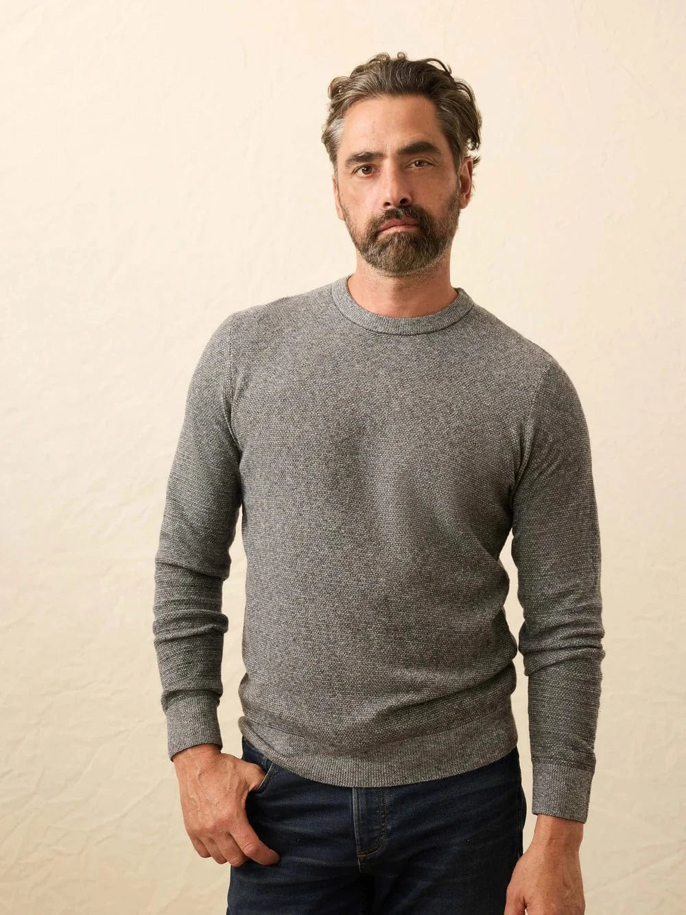 Faherty Sweaters Jackson Crew Sweater