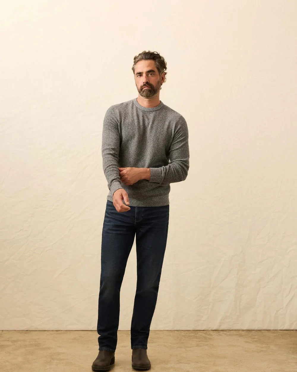 Faherty Sweaters Jackson Crew Sweater